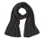 Strickschal, anthrazit meliert