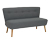 Kindersofa 2-Sitzer »Dolly«, anthrazit