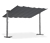 Leco Sonnendach, 400 x 250 cm, anthrazit - anthrazit