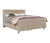 Boxspringbett »Dory« mit Topper, 180 x 200 cm, Matratzenhärtegrad H2/H3, beige