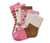 5 Paar Socken, rosa