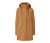 Cognacfarben. Innenjacke dunkelblau