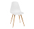 Stuhl »T2020« mit Holzbeinen, 2er-Set, weiß