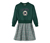 Sweatkleid mit Webrock