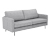 Max-Winzer® Sofa, 2,5-Sitzer »Cornelius«, hellgrau