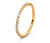 585 Gold Ring Eternity Zirkonia