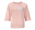 Roséfarben mit mehrfarbigem Print