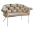 Eglo 2er-Sofa »Manambolosy«, creme - Creme