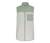 Beigefarbenes Teddyfell mit mintfarbenem Fleece