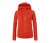 Kapuzen-Strickfleecejacke, orange meliert - orange meliert