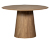 Woood Esstisch »Maan«, rund, 120 cm, nussbaum