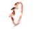 925 Silber Ring Olivenzweig