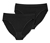 2 Seamless Slips, schwarz - Schwarz
