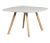Woood Tisch »Tablo«, ca. 130 x 130, Asche Nebel