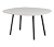Woood Tisch »Tablo«, ca. 130 x 130, Asche Nebel square leg