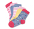 5 Paar Socken aus Bio-Baumwolle, mehrfarbig - Rosa