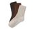3 Paar Socken mit Zopfmuster