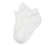 2 Paar Unisex-Sport-Sneakersocken, weiß - Weiß