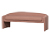 BePureHome Bank »Zone«, rose