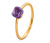 585 Gold Ring Amethyst