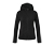 Strickfleece-Jacke, schwarz meliert - Anthrazit meliert