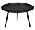 Woood Beistelltisch »Mesa L« aus Holz, schwarz