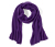 Cashmere-Strickschal, lila - lila