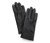 Lederhandschuhe, schwarz - Schwarz