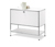 Sideboard »CN3« mit 1 Klappe, weiß - Matt weiß