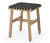Hocker mit Geflecht 