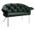 Eglo 2er-Sofa »Manambolosy«, grün - Grün