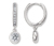 925 Silber Creolen Zirkonia