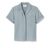 NAH/STUDIO Seersucker-Bluse | Baumwolle, Stormy Grey - Grau-Blau