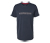 T-Shirt mit Print, blau