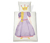 Kinder-Renforcé-Bettwäsche, Prinzessin