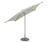 Leco Marktschirm*, 250 x 250 cm, inkl. Abdeckhaube, hellgrau - Hellgrau