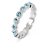 Ring Memory, aquamarin - Aquamarin