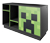 roba Minecraft TV Lowboard »Creeper« - Mit Creeper-Muster