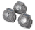 3 Solar-LED-Steine
