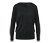 Sport-und-Yogashirt, schwarz - Schwarz