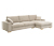 2,5-Sitzer-Sofa »Lea« mit Longchair rechts, beige