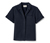 NAH/STUDIO Seersucker-Bluse | Baumwolle, Navy - Navy Blue
