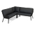 Lounge-Ecke mit Textilgeflecht