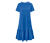 Jerseykleid mit Volant, kobaltblau - Kobaltblau