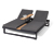 Daybed mit hochklappbarem Mitteltablett