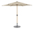 Leco Marktschirm*, Holzoptik, inkl. Abdeckhaube, beige