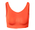 Seamless-Bustier, orange