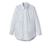 NAH/STUDIO Longbluse | Bio-Baumwolle, blau - Hellblau