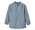 NAH/STUDIO Bluse | Baumwoll-Leinen-Mix, Ocean, Sake