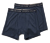 2 Slipboxer mit Merinowolle, blau